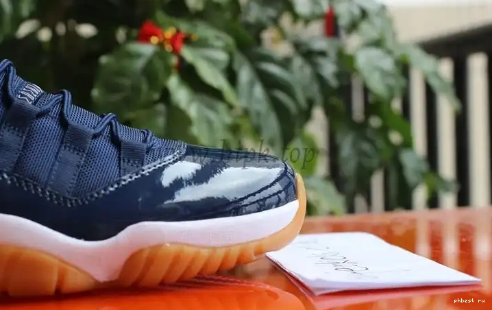 Authentic Gum Navy 11 Air Low Jordan 0522